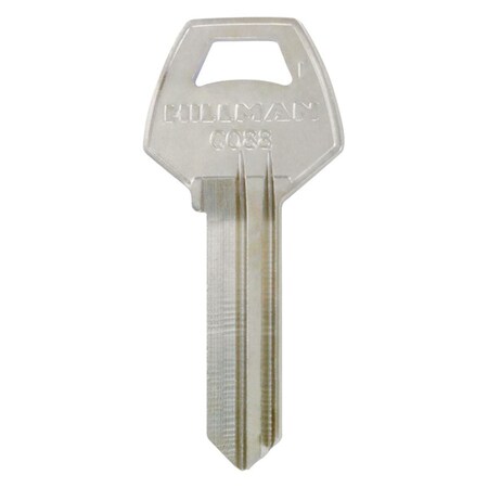 Hillman House Universal Key Blank with 2001 Single Sided Case, 4PK 5007516